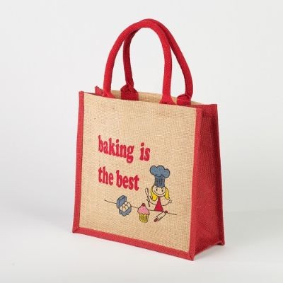 # RBK 06 Baking is the best - TOSSA Jute Gift Bag (100 gm. Per Unit)