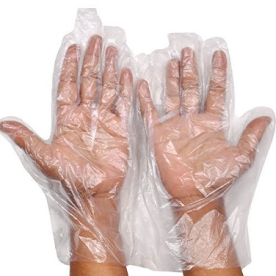 Plastic Gloves HDPE Disposable (Universal Size) - 100 pcs per box