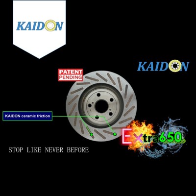 AUDI Q7 disc brake rotor KAIDON (REAR) type "RS" spec