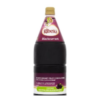 Ribena Blackcurrant Fruit Cordial 2 litre [KLANG VALLEY ONLY]