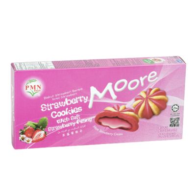 Moore Strawberry Cookies 56G