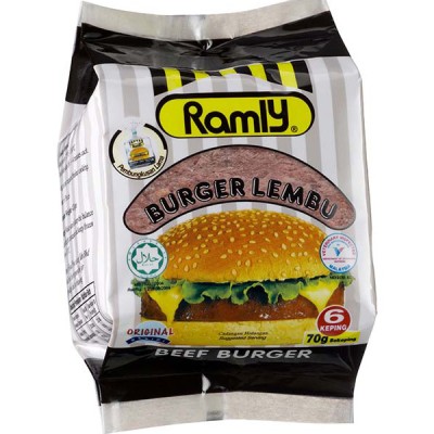 Ramly Burger Lembu 300g