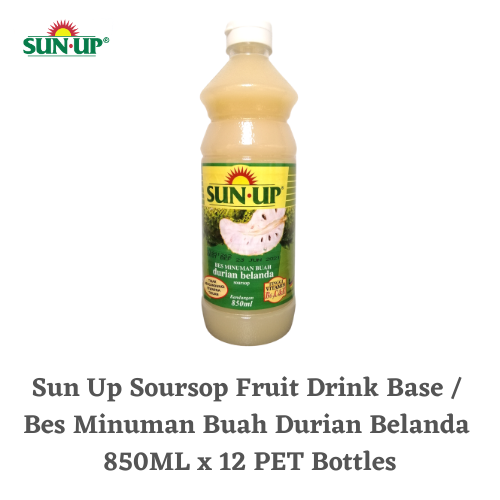 Sun Up - Soursop Fruit Drink Base (12 bottles x 850ml)
