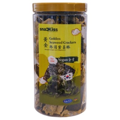 (12'sX140g)Snackiss Golden Seaweed(LL Bottle)