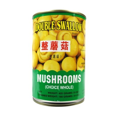 Double Swallow Button Mushroom 425g