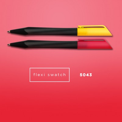 FLEXI SWATCH - Plastic Ball Pen  (1000 Units Per Carton)