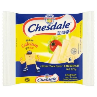 Fonterra Chesdale Cheddar Cheese Slices Spread 6 slices [KLANG VALLEY ONLY]