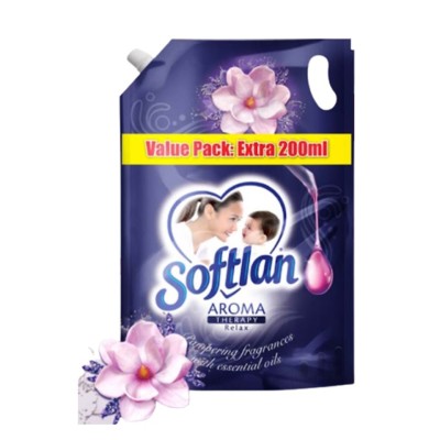 Softlan Softner Therapy Relax Refill 1.3L(Extra 200ml)
