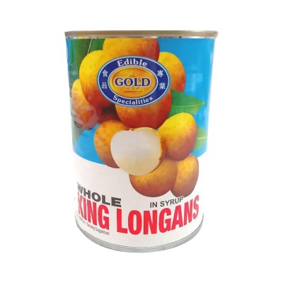 ESD Whole King Longans in Syrup 565g