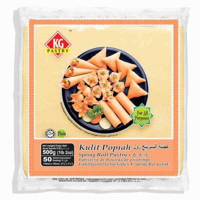 KG Pastry SPRING ROLL Pastry 40 sheets