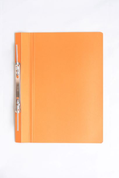 Lion File Affordable (200gsm) Manila Files with Spring Mechanism - Orange Colour (200 Units Per Carton)