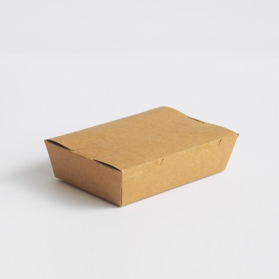 Plain Brown (Kraft) Lunch Box (600 Units Per Carton)