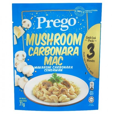 24x71g Prego Mushroom Carbonara Mac
