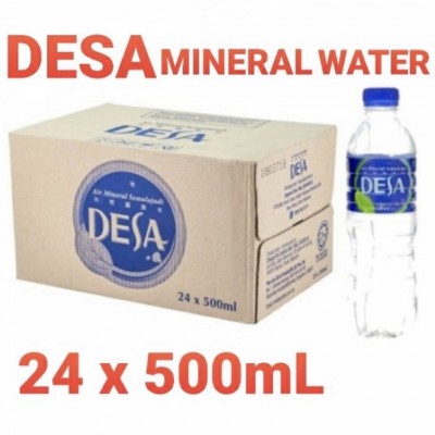 DESA Mineral Water 1 Carton (500ml x 24 Bottles)
