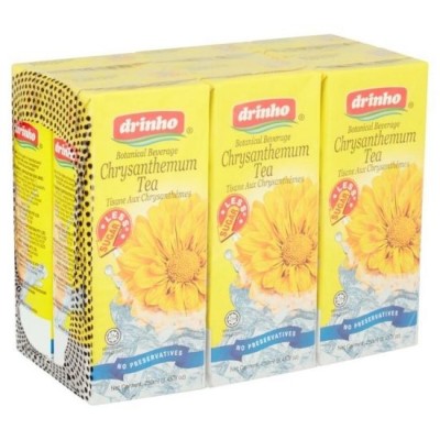 DRINHO Chrysanthemum Tea 6 x 250 ml Drink Minuman