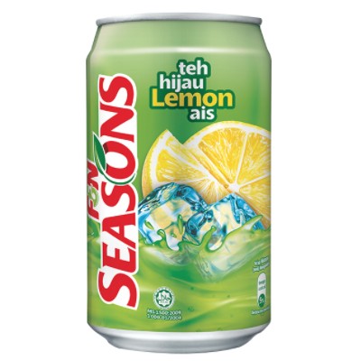 Seasons Ice Lemon Green Tea 300ml (24 Units Per Carton)