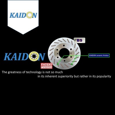 AUDI A7 disc brake rotor KAIDON (Front) type "Extra650" spec