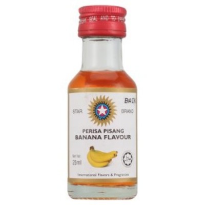 STAR BRAND Food Flavouring - Banana 25ml [KLANG VALLEY ONLY]