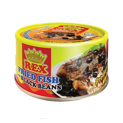 Rex Ikan Goreng Kacang Hitam 150g