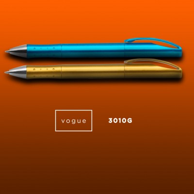VOGUE - Plastic Gel Pen  (1000 Units Per Carton)