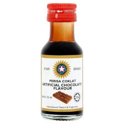 STAR BRAND Food Flavouring - Chocolate 25ml (12 Units Per Carton) [KLANG VALLEY ONLY]