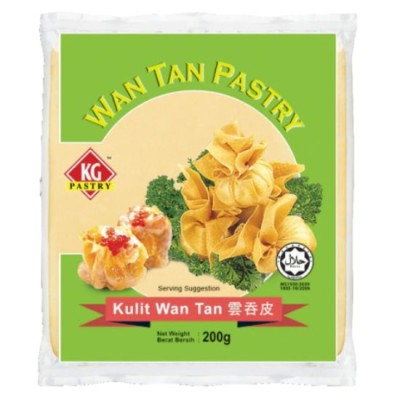 KG Pastry WAN TAN Pastry Square 200 g [KLANG VALLEY ONLY]