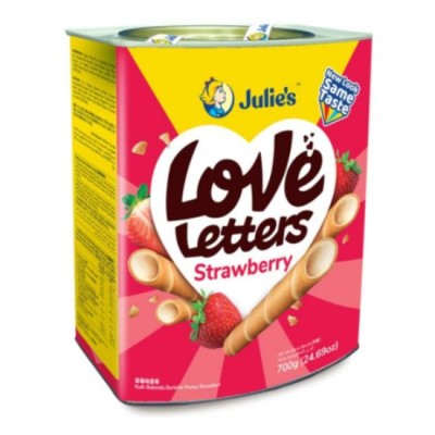 Julies LOVE LETTERS Strawberry 700g [KLANG VALLEY ONLY]
