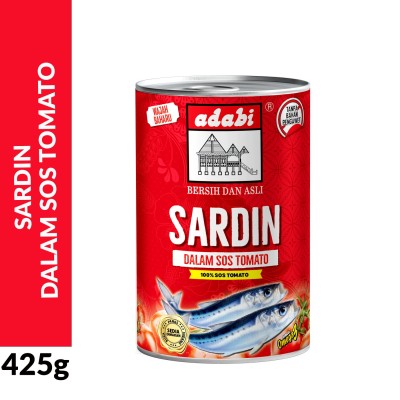 Adabi Sardine Sos Tomato 425g