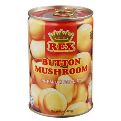 Rex Button Mushroom 425g
