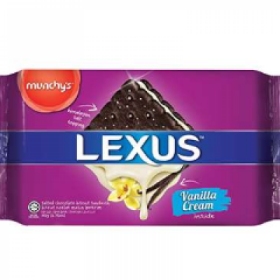 Munchy's LEXUS SALTED CHOCOLATE CREAM SANDWICH 190 g