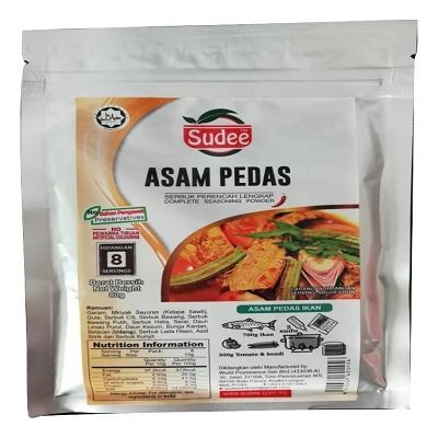 Sudee Asam Pedas Spice Premixes 80g