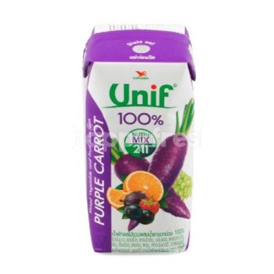 Unif 100% Purple Carrot With Mix Fruit 24 x 220ml