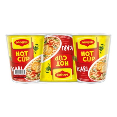 Maggi Hot Cup Curry 58g x 6's