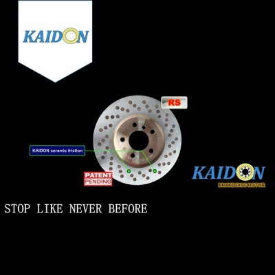 Ford Mustang GT disc brake rotor KAIDON (front) type "Extra650" spec
