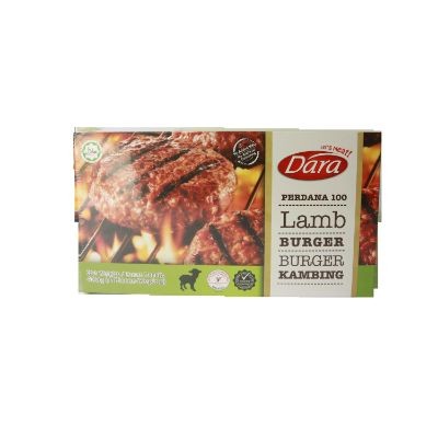 Dara Adult Lamb Burger (4 Pieces Per Pack) (30 Packs PerCarton) (120 Units Per Carton)