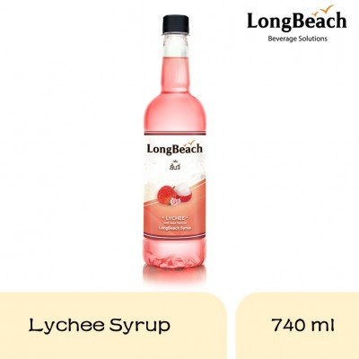 Long Beach Lychee Syrup 740ml (12 bottles)