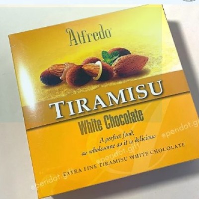Alfredo Tiramisu White Chocolate 150g