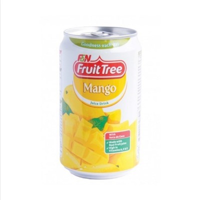 F&N FRUIT TREE Mangga & cebisan NATA DE COCO 300ml