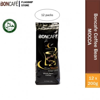 Boncafe Mocca Coffee Bean 12packs (200g each)