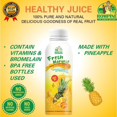 [Box] Pineapple Juice Drink with Chunks - 5 x 250ml per bottle
