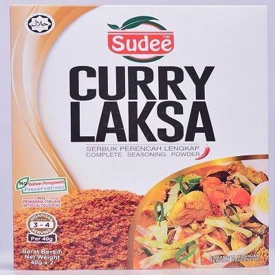 Sudee Curry Laksa Spice Premixes 80g (48 Units Per Carton)