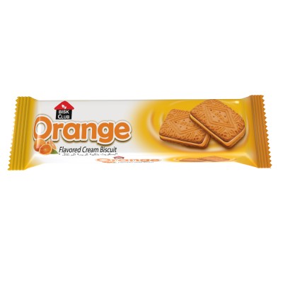 BISK CLUB Cream Biscuit 90g (Orange)