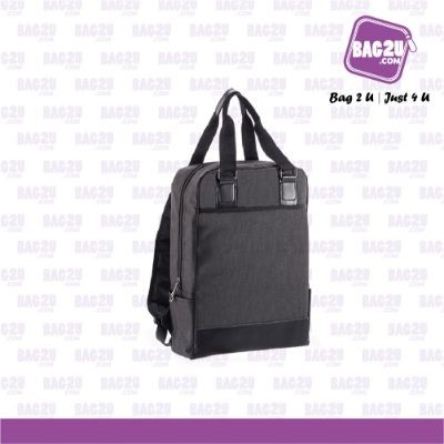 Bag2u Laptop Backpack (Black) BP110 (1000 Grams Per Unit)