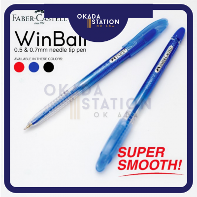 Faber Castell Winball Ball Pen Set - 0.5MM ( BLUE & RED COLOUR )