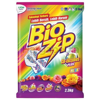 Bio Zip Colour Detergent Powder 2.3kg
