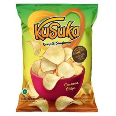 Kusuka Cassava Chips Black Pepper 30 x 60g
