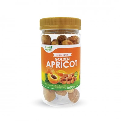 Organic Golden Apricot 160g (12 Units Per Carton)