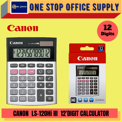 CANON CALCULATOR 12 Digits LS-120Hi III - ( Original )