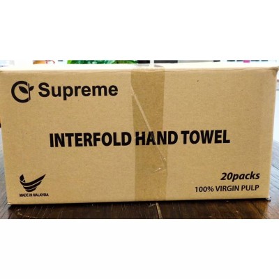 INTERFOLD HAND TOWEL (VIRGIN PULP) 20PACK