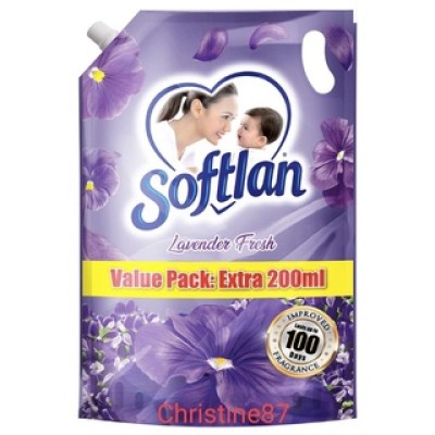 Softlan Softner Lavender Fresh Refill 1.3L(Extra 200ml)